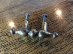Ethan Allen Drawer Cabinet Pulls 3″ (Qty 2) 1.25″ Center To Center