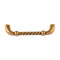 Utopia Alley Naples Pull Handle – Antique Brass Metal Drawer Pull Handle 3.75″