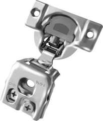 Berta 1 5/16″ Overlay 105 Degree Face Frame Cabinet Hinges (30 Pack)