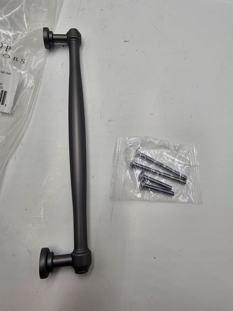 Top Knobs Ulster 7-9/16″ Center to Center Bar Cabinet Pull TK3074AG Ash Gray