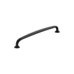 Amerock BP54056FB | Matte Black Appliance Pull | 18 inch (457mm) Center-to-Ce…