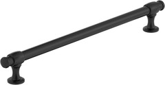 Winsome 10-1/16 Inch (256 Mm) Center to Center Matte Black Cabinet Pull, BP36772
