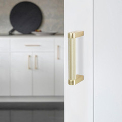 10 Pack 3 Inch Brushed Gold Kitchen Cabinet Handles Knurled Cabinet Pulls Gold D