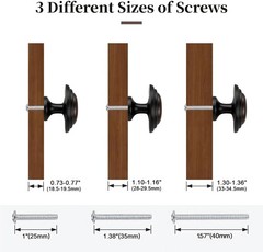 Stylish 5 Pack of Zinc Alloy Cabinet Knobs for Kitchen and Furniture Upgrade