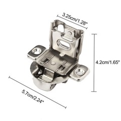 US Stock Steel Soft Close Self Close Cabinet Hinges for Kitchen Cupboard Doors