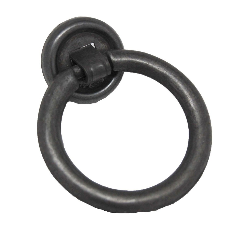 Keystone Accents Gunmetal Iron 1-3/4″ Pendant Ring Drop Pull K291 25+FREESHIP