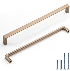 10 Pack Cabinet Pulls 7.5” Champagne Bronze Finish Kitchen Hardware (KNOKLOCK)