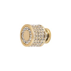Crystal Brass Door Knobs Clear Diamond Cupboard Drawers Furniture Handle Cabinet
