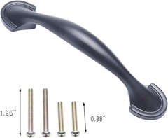 Cabinet Handles 30 Pack 3 Inch Matte Black Stainless Steel Pulls