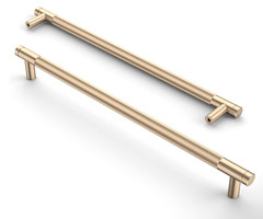 Asidrama 10-Pack Gold Cabinet Handles 10″ (256mm) Drawer Pulls – New