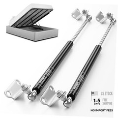 Gas Struts 25 Inch 80Lb/356N Shock with Mounting Carbon Steel 25inch 80lb