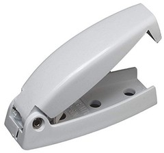 E211, Plastic Rounded Baggage Door Catch, White, 2 Per Pack, Compartment Hard…