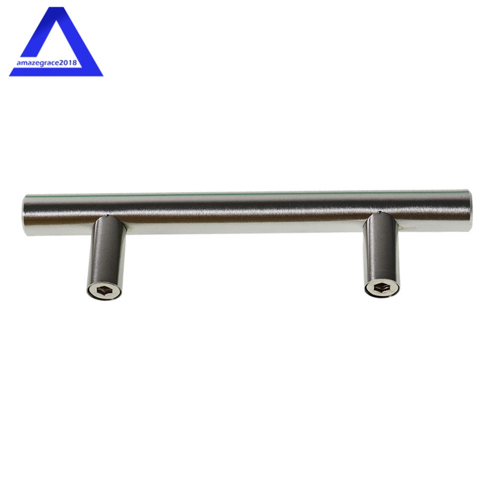 50PCS 6 Inch 3.75” Hole Center Stainless Steel Cabinet Pull Kitchen Drawer Pull