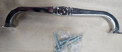 LOT OF 2 JEFFERY ALEXANDER KATHARINE 6″ PULL POLISHED CHROME 188-160PC