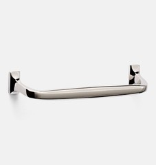 Rejuvenation VERNON 6″ OFFSET DRAWER PULL, Polished Nickel Finish