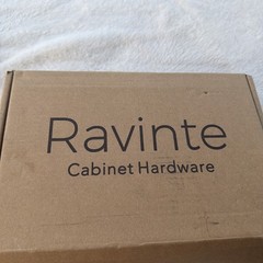 Ravinte 17 Pack Solid 5inch Kitchen Bathroom Round Matte Black Cabinet Handles