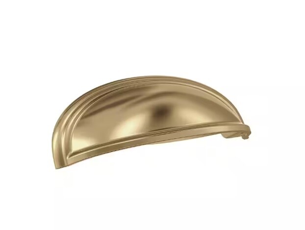 Amerock Ashby 3 in. (76 mm) & 4 in. (102 mm) Champagne Bronze Cabinet Cup Pull