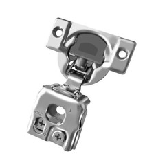 (60 Pieces) 1″ Overlay Soft Closing Face Frame Cabinet Door Hinges with Screws