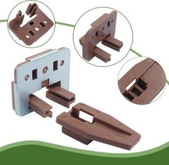 10 Sets Square Drawer Track Guide and Glides – Universal Replacement Parts – …