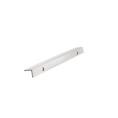 Aloft Cabinet Edge Pull Satin Nickel 6-9/16 inch Center 1 Pack