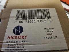 6 pcs. of Hickory Hardware P365-LP Queen Ann Drawer Pulls 3″ Hole Centers