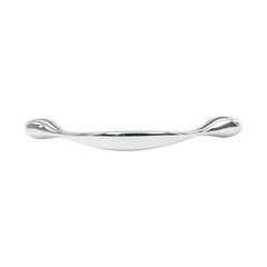 25 Pack Flare 3-3/4″ Center Chrome Kitchen Cabinet Pull Handle P418796CH