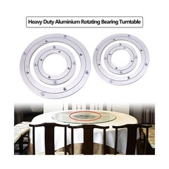 Heavy Duty Aluminium Alloy Rotating Bearing Turntable Round Din… Fast USA SHIP