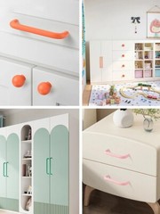 Cabinet Handle Pull Colorful drawer,kids drawer, Wardrobe Pulls dresser Handles