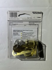 GATE HOUSE- # 0252949 Cabinet Drawer Lock for 9/16 in. thick panels