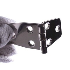 10X Stainless Steel Folding Hinges 3.5 *1.5 inch Heavy Duty Boat Cabinet Hinges