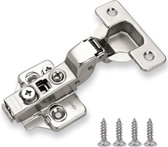 Full Overlay European Soft Close Cabinet Hinges for Kitchen Cabinets (20 Pcs) -1