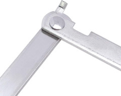 Mcredy Lid Support Hinge, 1 Pair Stainless Steel Locking Folding Hinges | 9 Inch