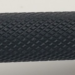 12 Pack 6-1/4″ Knurled Black and Champagne Bronze Cabinet Pulls 5″ Hole w/Screws