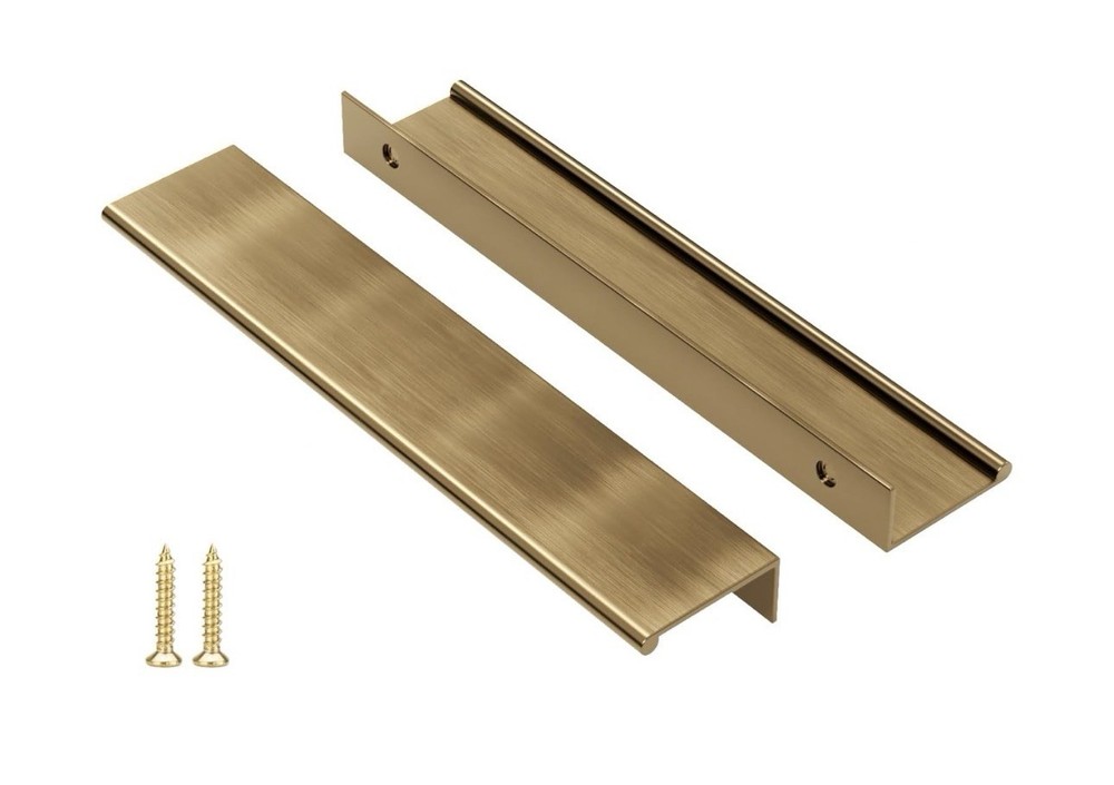 10 Pack Kitchen Cabinet Handles 6-1/4 Inch Champagne Bronze Pulls for Dresser Dr