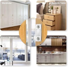 Magnetic Cabinet Catches Door Closer For Closet Cupboard Furniture Hardware