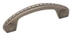 (5 Pack) 3 inch Allison Value Pull Weathered Nickel