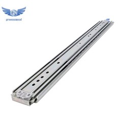 1 Pair Locking Drawer Slides 26 Inch Full Extension & Lock 500 lb Load Capacity