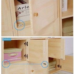 20x Magnetic Cabinet & Door Latch/Catch Closures Kitchen Cabinet Cupboard White