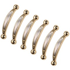 Cabinet Handles 6 Pack Kitchen Cupboard Dresser Door Drawer Pull Zinc Alloy