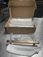 10 Pack Bronze Cabinet Pull Handles 5” Modern Drawer Door Hardware w/Screws