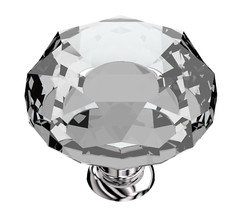 Crystal Knob Diamond Shape Acrylic Glass Drawer Cabinet Pull Handle Dresser LOT