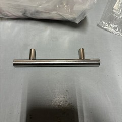 30 Stainless Steel T Bar Pulls Kitchen Cabinet Handles 3 1/2″ center 6″ overall