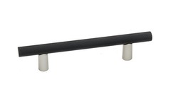 Alno A2902-4 Vita Bella 4″ Center to Center Modern Industrial – Matte Nickel /