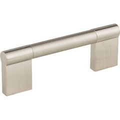 (20)-Elements Knox 4-1/4 In. Overall Long Satin Nickel Cabinet Bar Pull 645-96SN