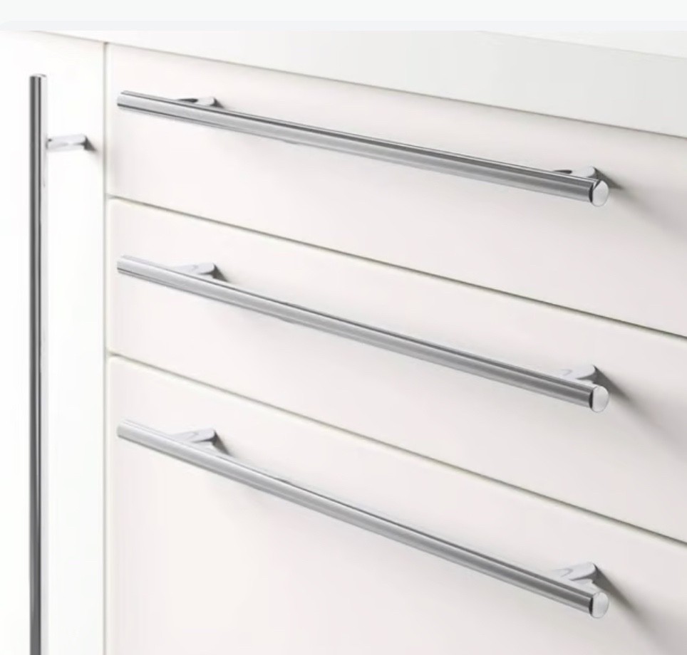 Stainless Steel Door Pulls 17 1/2 Inches long 2-Pack 201.387.60 Lansa IKEA