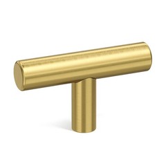 Goldenwarm 10 Pack Gold Cabinet Knobs Brushed Brass Drawer Knobs Gold Dresser Ha