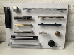 #3 staples Emtek Knob Handle furniture cabinets wooden Display Assorted sizes