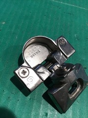 Single (1) Grass 850 Nickel Cabinet Hinge w/ 830-53 Mounting plate Self Close 1″