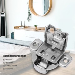 US Stock Steel Soft Close Self Close Cabinet Hinges for Kitchen Cupboard Doors