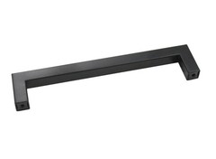 8-7/8” Long Black Kitchen Square 1/2” Cabinet Handles Drawer Pull Matte (12pc)